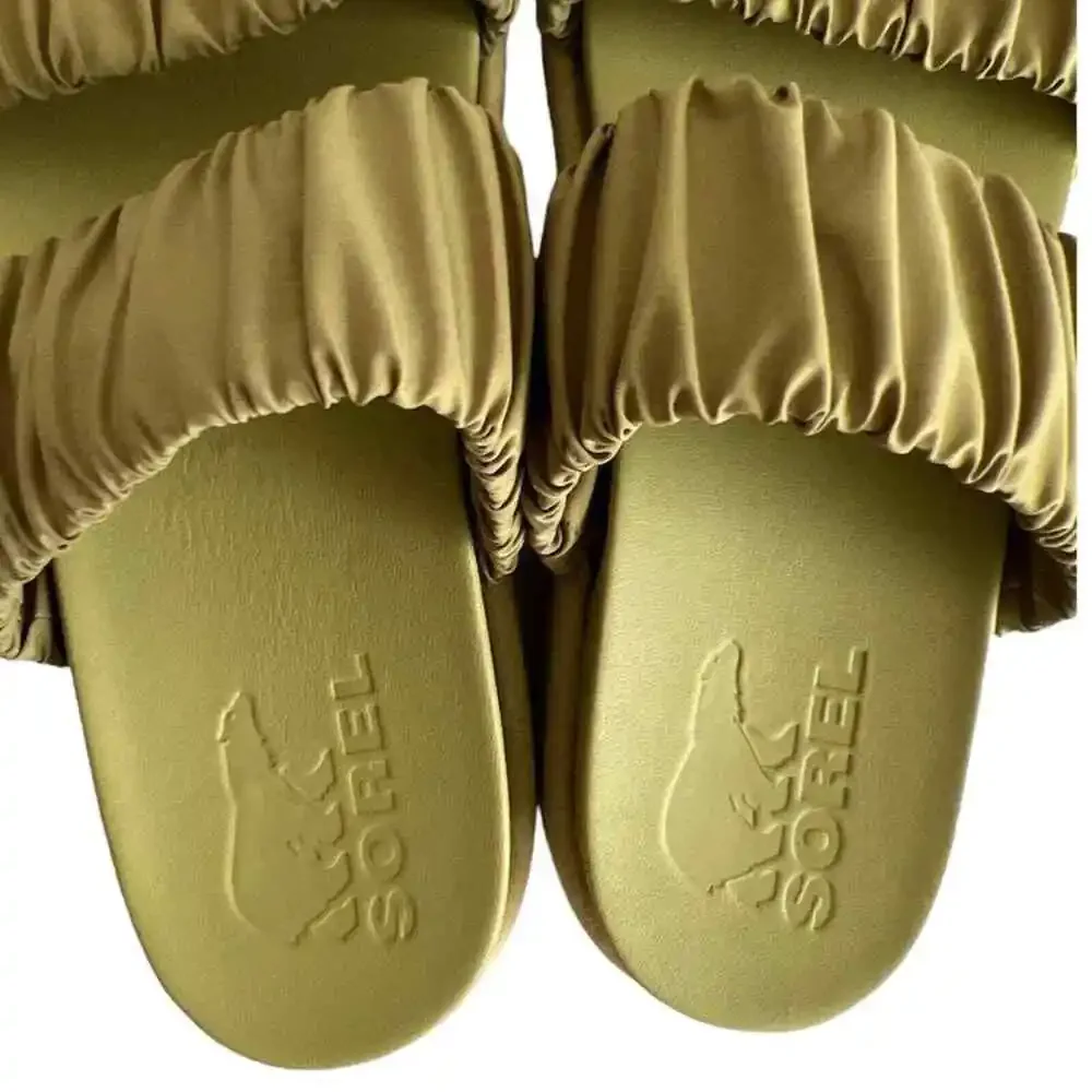 Sorel Olive Shade & Chalk Roaming Women Sandal, US7